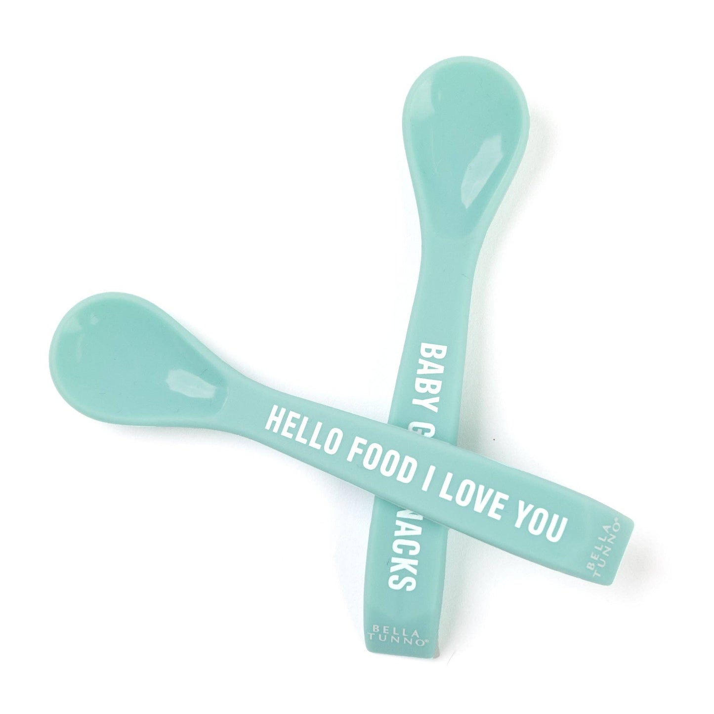 Bella Tunno - Hello Food Baby Got Snacks Spoon Set: Blue