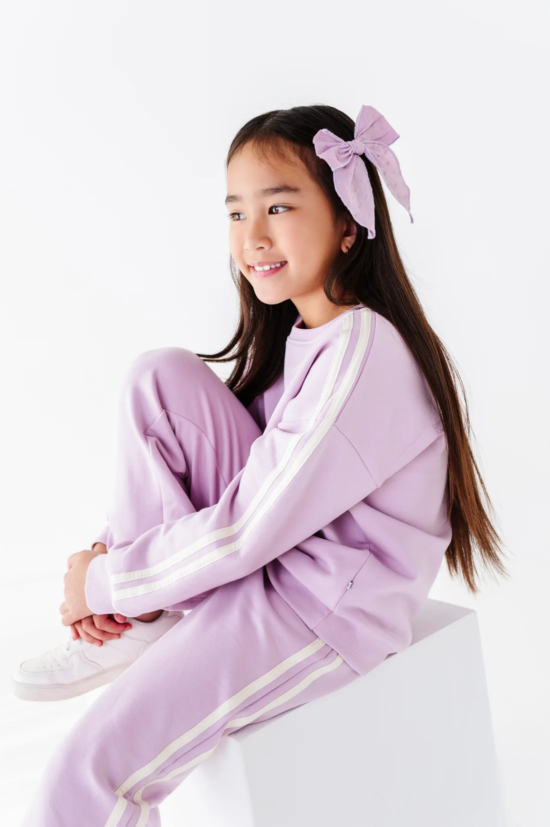 Birdie Bean - Pep Rally Purple Crewneck Sweatshirt