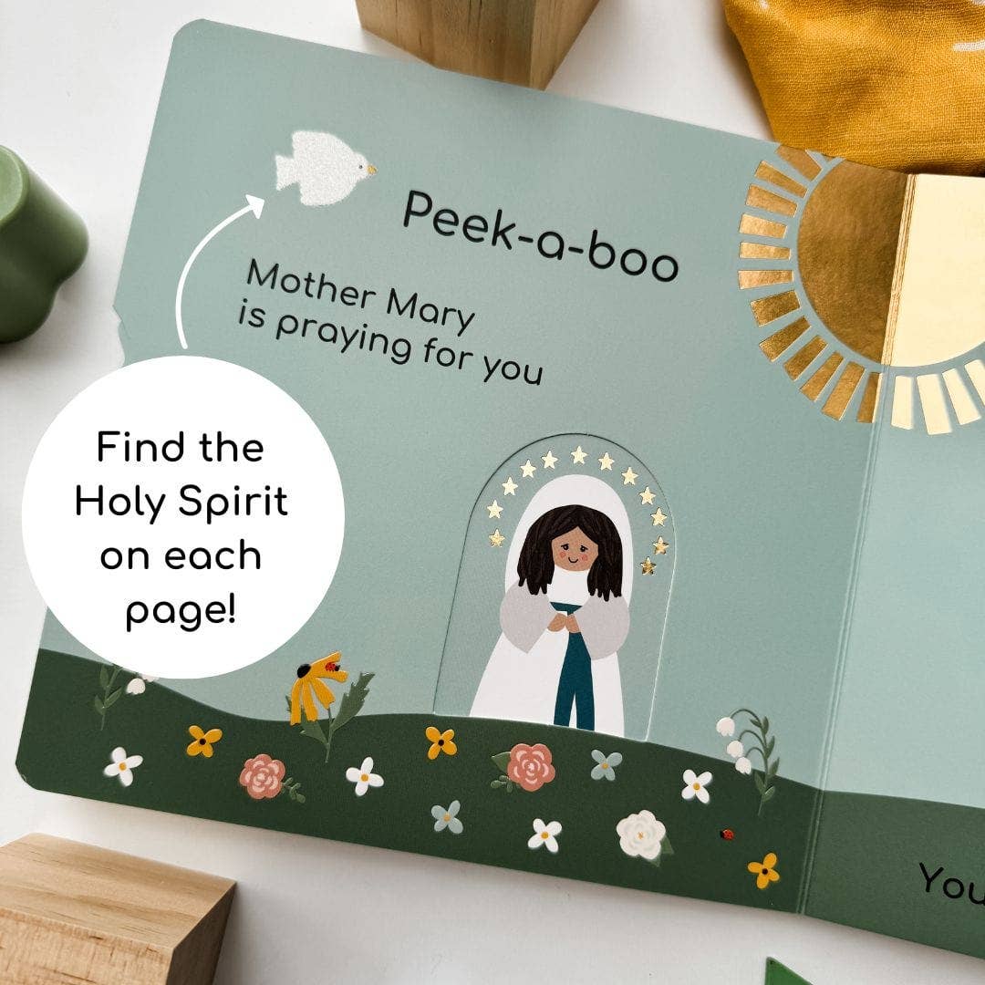 The Little Rose Shop - Peek-a-boo Saints Catholic Board Book