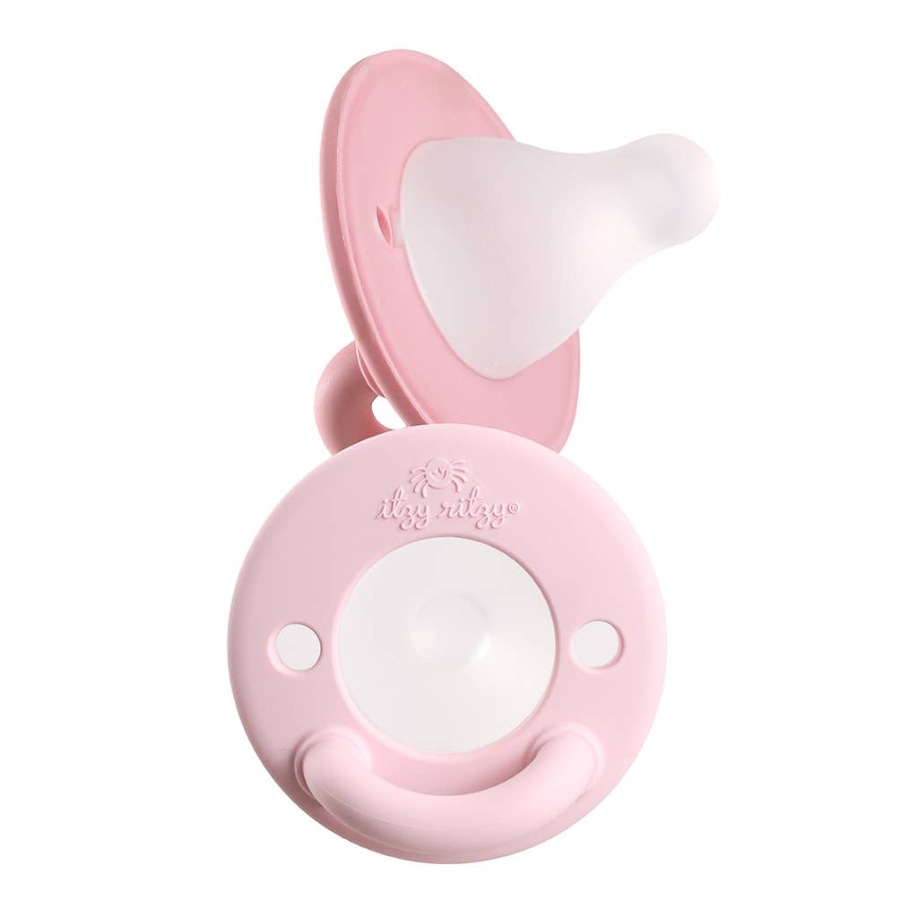 Itzy Ritzy - Latch & Soothe™ Breastlike Pacifier: Pink