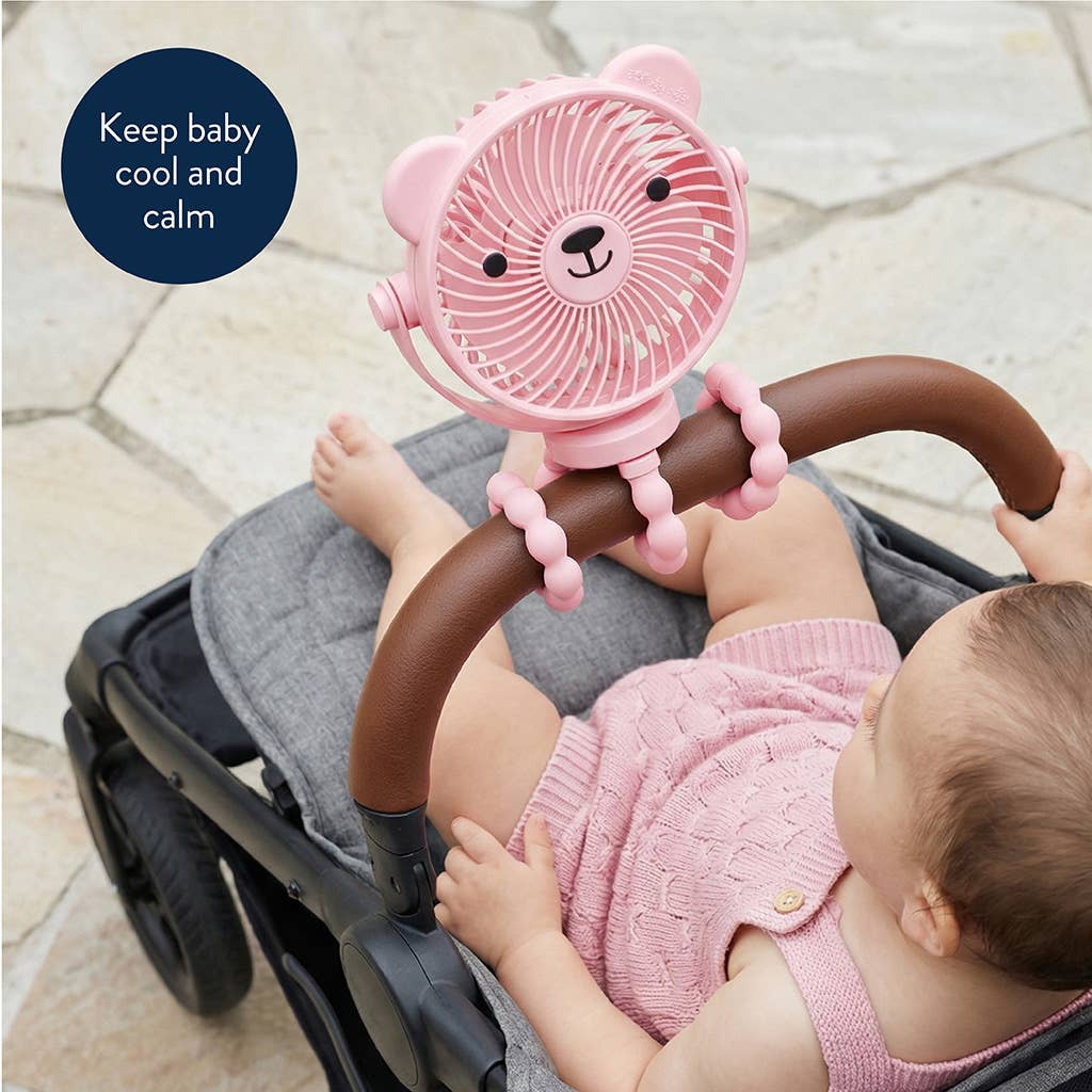 Itzy Ritzy - Itzy Breeze 3-Speed Stroller Fan™: Pink