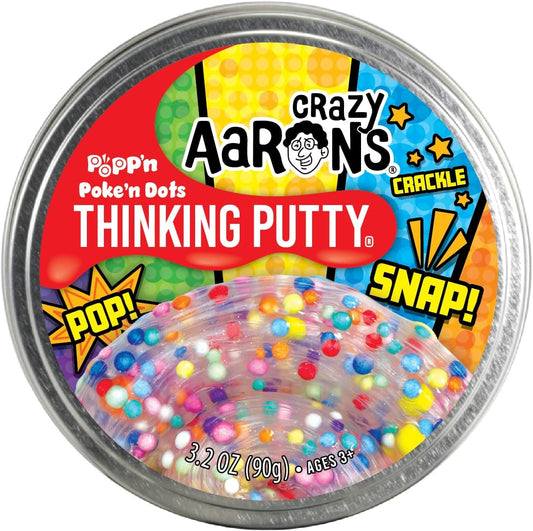 Crazy Aaron's - Poke'n Dots - Full Size 4" Thinking Putty Tin