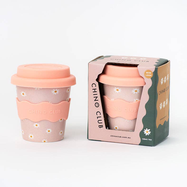 Chino Club U.S. - Pink Daisy Babychino Cup 4oz