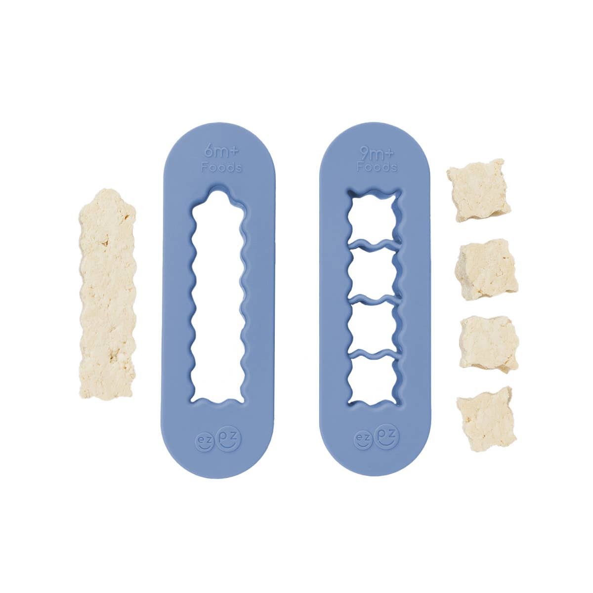 ezpz - Baby-Led Weaning Food Cutters: indigo