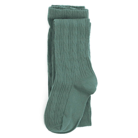 Little Stocking Co. - Spruce Cable Knit Tights