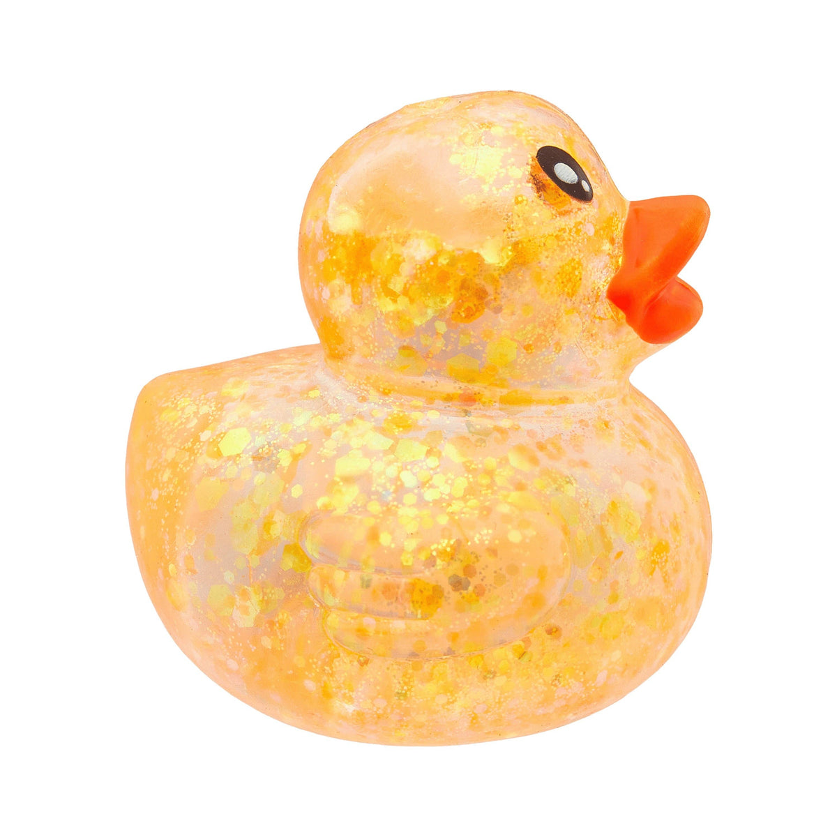 Toy Mania - Sensory Toy Box Squishy Glitter Ducks Stress Relief Fidget Toy (4-pack) (limit 3)