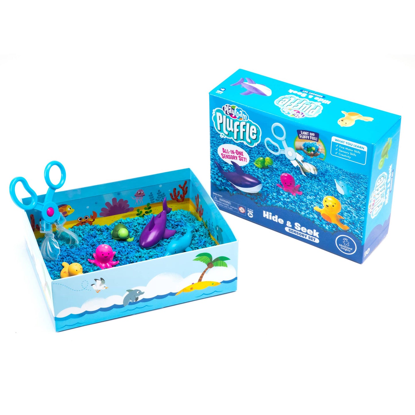 Learning Resources - Playfoam® Pluffle Hide & Seek Sensory Set