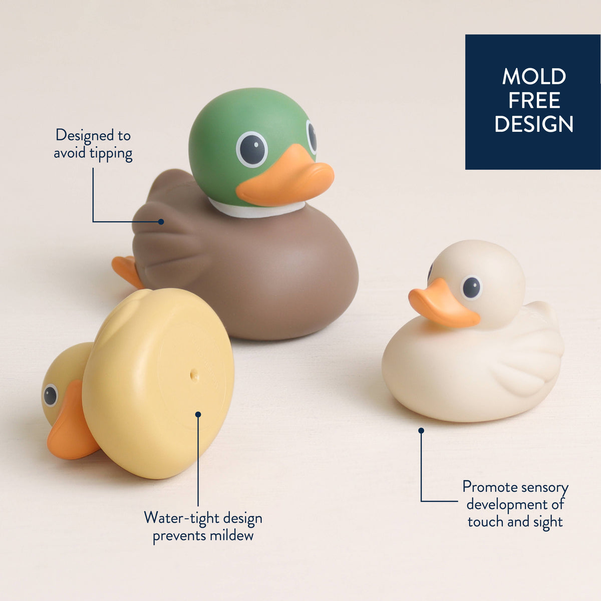 Itzy Ritzy - Itzy Ducky Family™ - Bath + Water Table Toys: Mallard