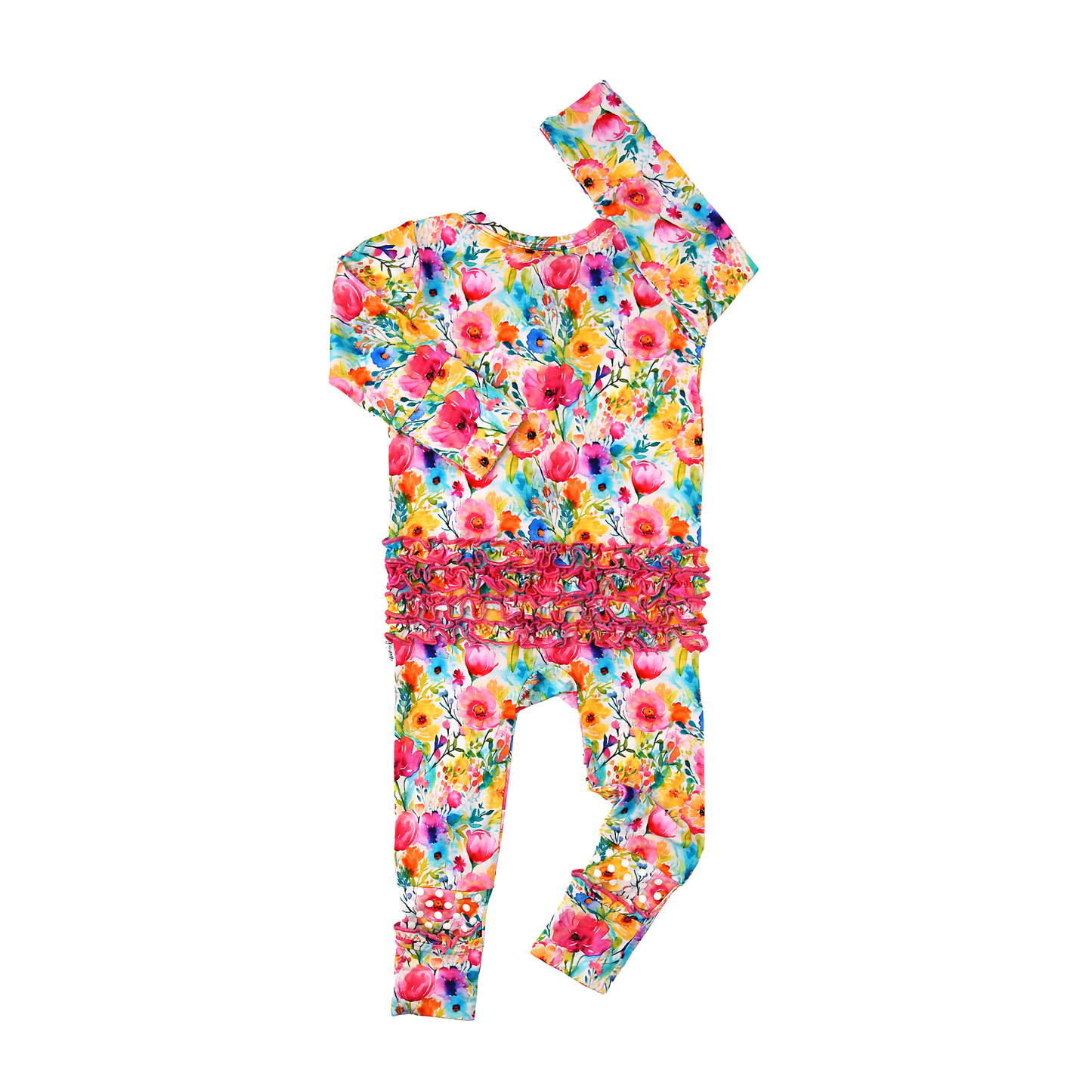 Gigi and Max - Ariana Ruffle Zip Bamboo One Piece