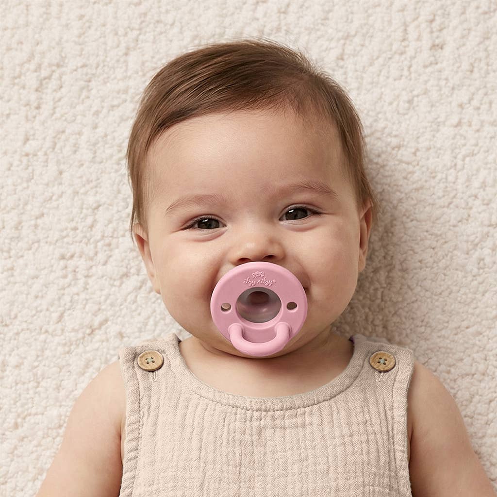 Itzy Ritzy - Latch & Soothe™ Breastlike Pacifier: Pink