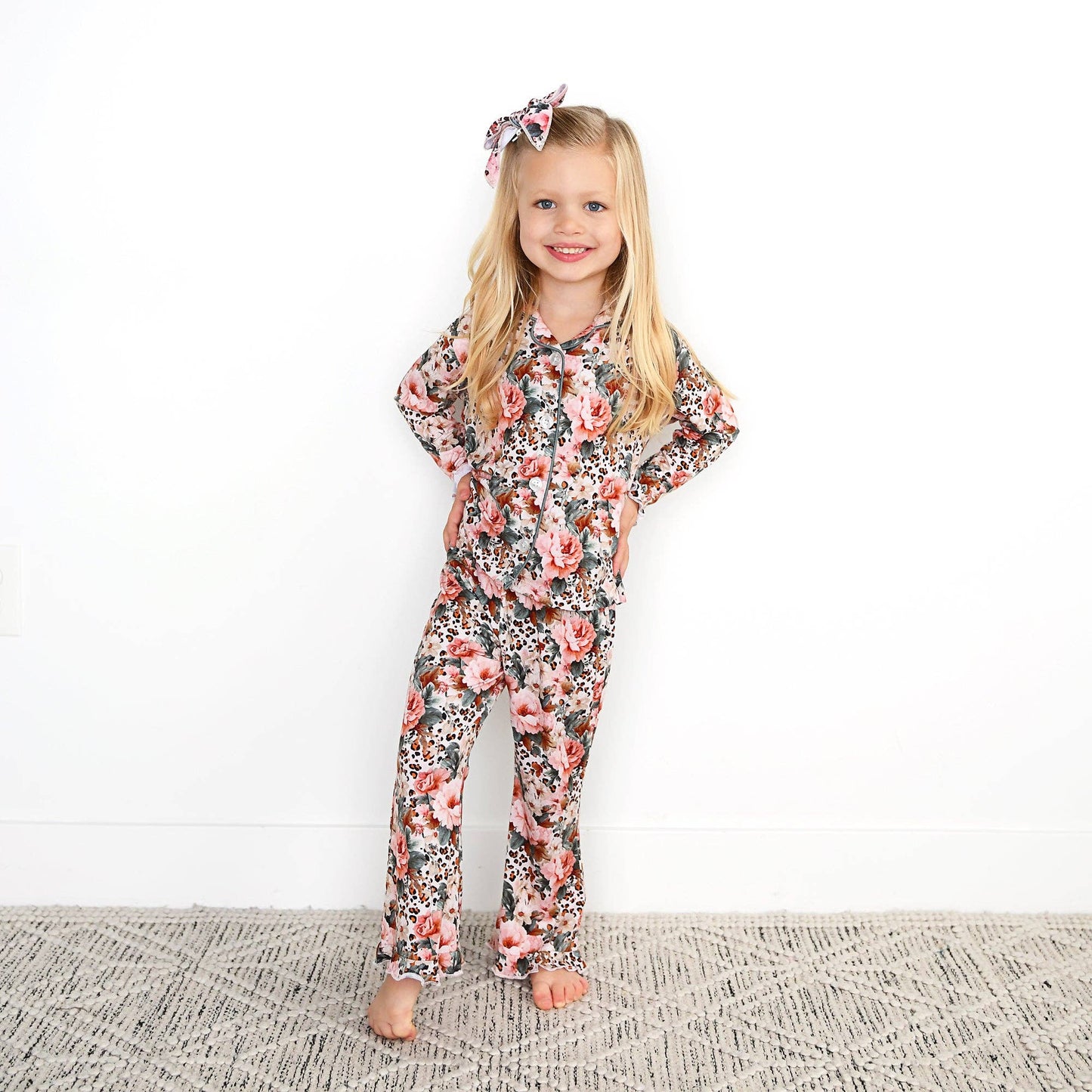 Gigi and Max - Laura - Ruffle Bamboo PJ Lounge Set