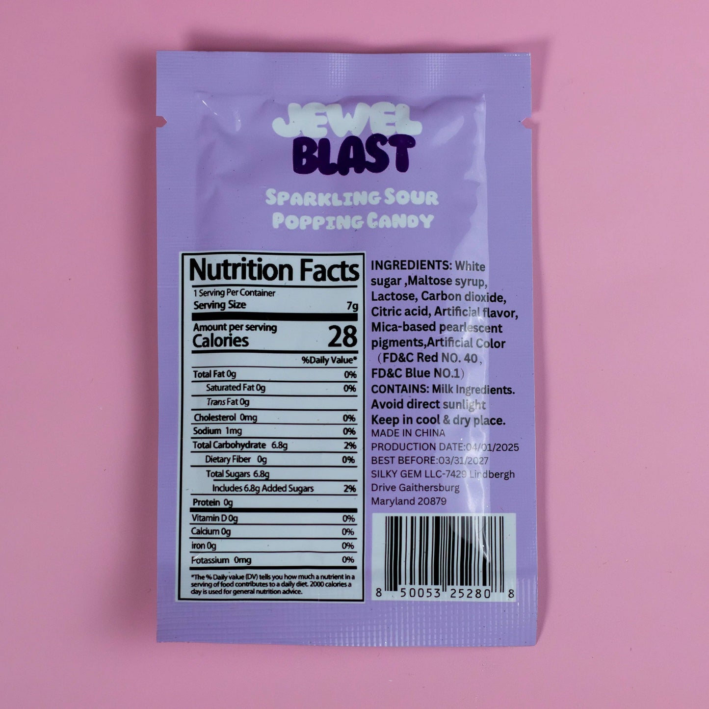 Silky Gem LLC - Silky Gem® Jewel Blast Collection Pop Rocks