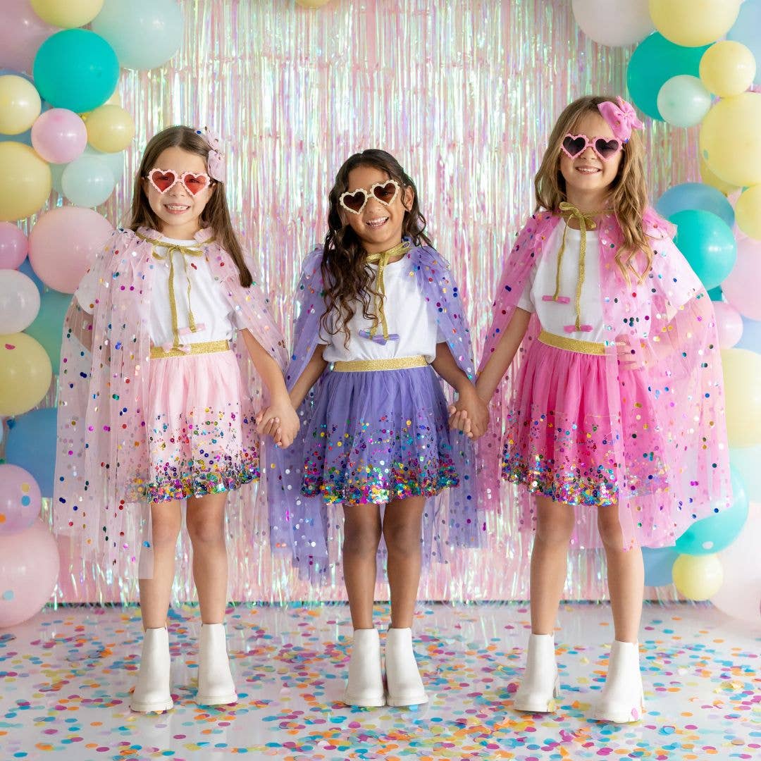 Sweet Wink - Lavender Confetti Tutu - Dress Up Skirt - Tutu