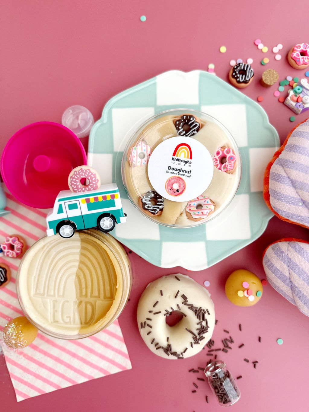 Earth Grown KidDoughs - Doughnut Shoppe KidDough Play Kit