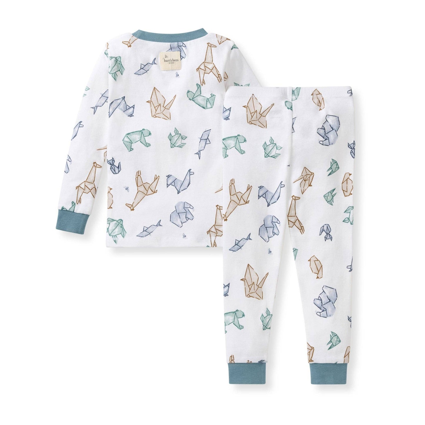 Burt's Bees Baby - Origami Animals Organic Cotton Two-Piece Pajamas