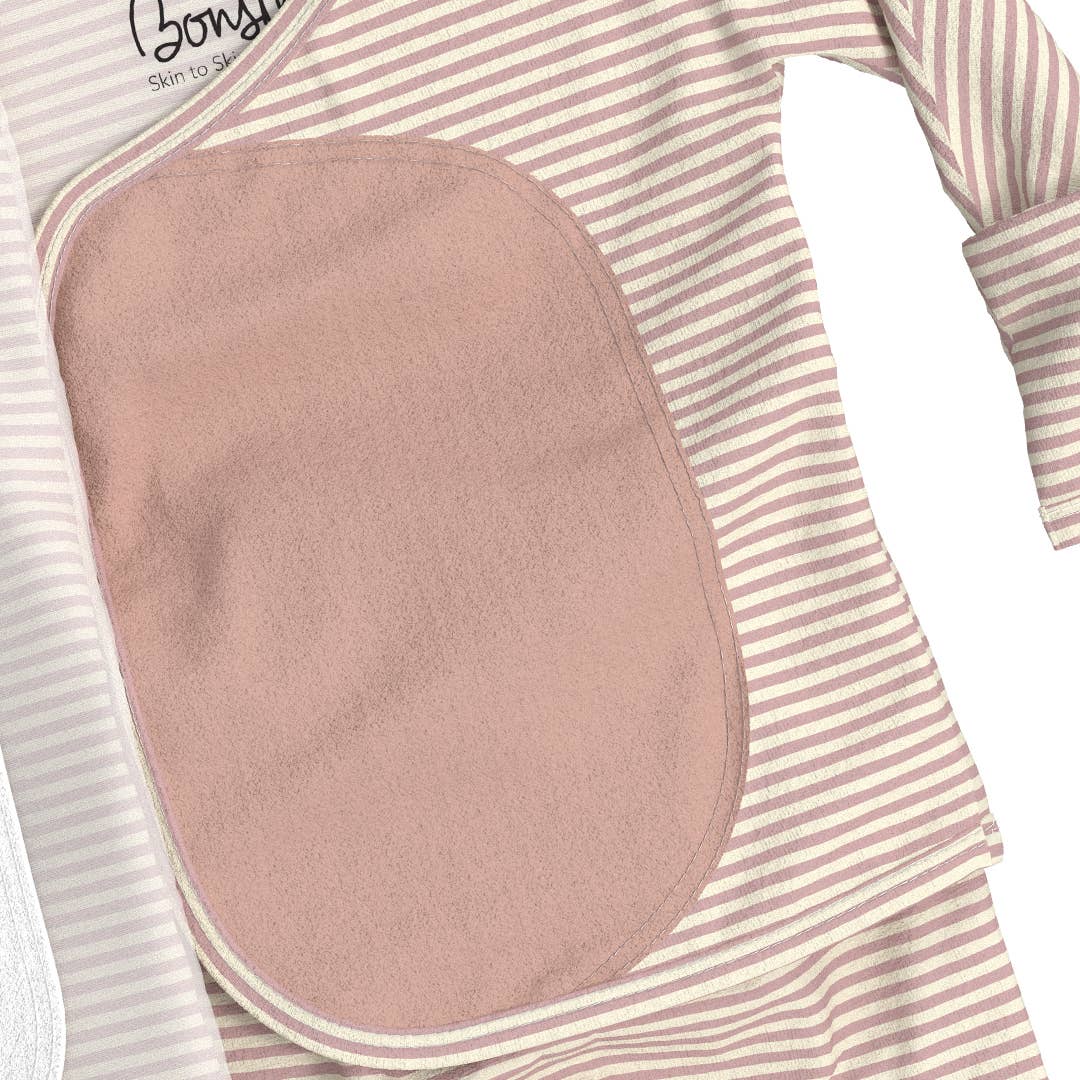 Bonsie Skin to Skin Babywear - Footie - Berry Twist