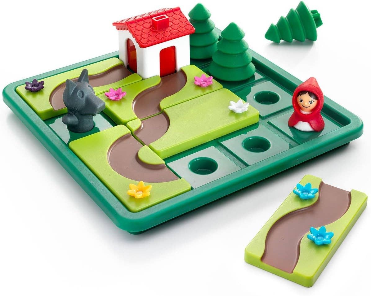 Smart Toys and Games - Little Red Riding Hood Deluxe Preschool Puzzle Games 4-7 Yrs