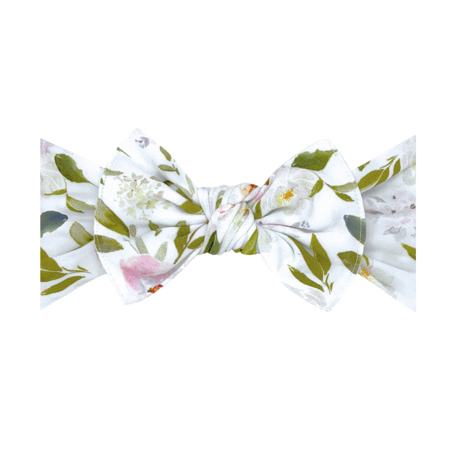 Baby Bling Bows - Baby Bling® Printed Knot soft nylon headband: Delilah