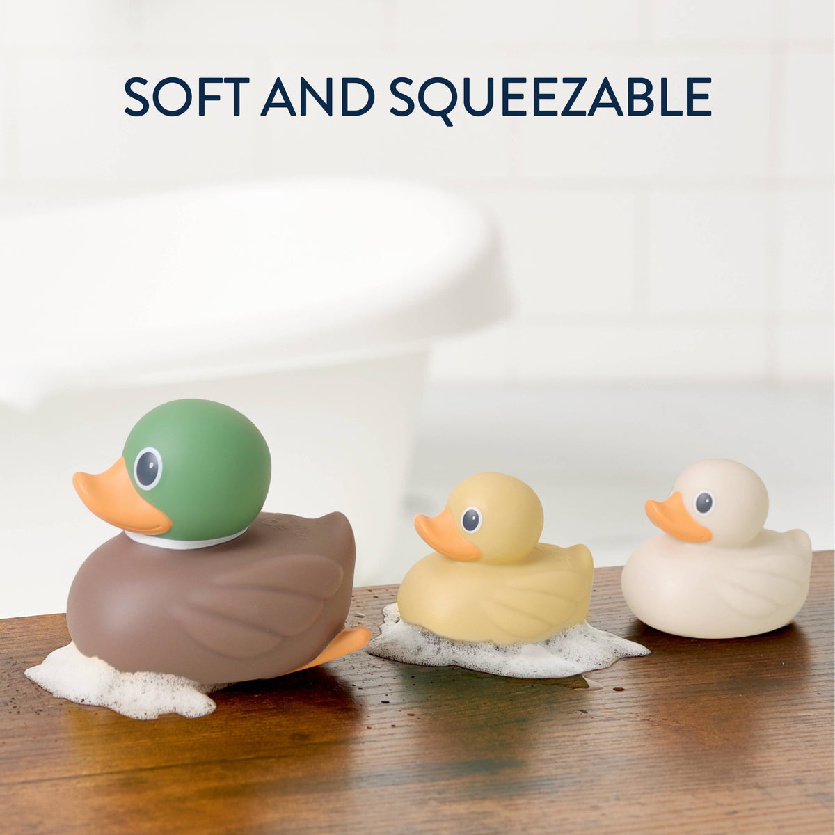 Itzy Ritzy - Itzy Ducky Family™ - Bath + Water Table Toys: Mallard