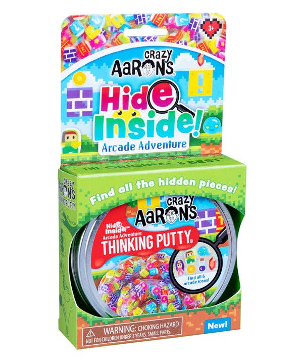 Crazy Aaron's - Arcade Adventure | Hide Inside!® Thinking Putty