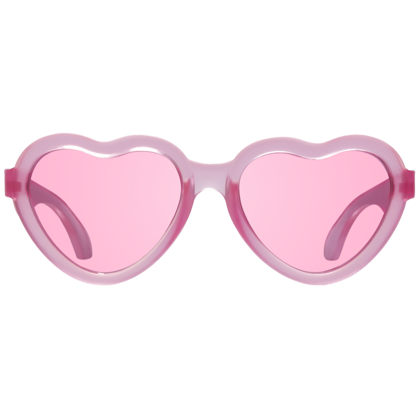 Babiators - Fuchsia Haze Heart with Pink Mirrored Lenses