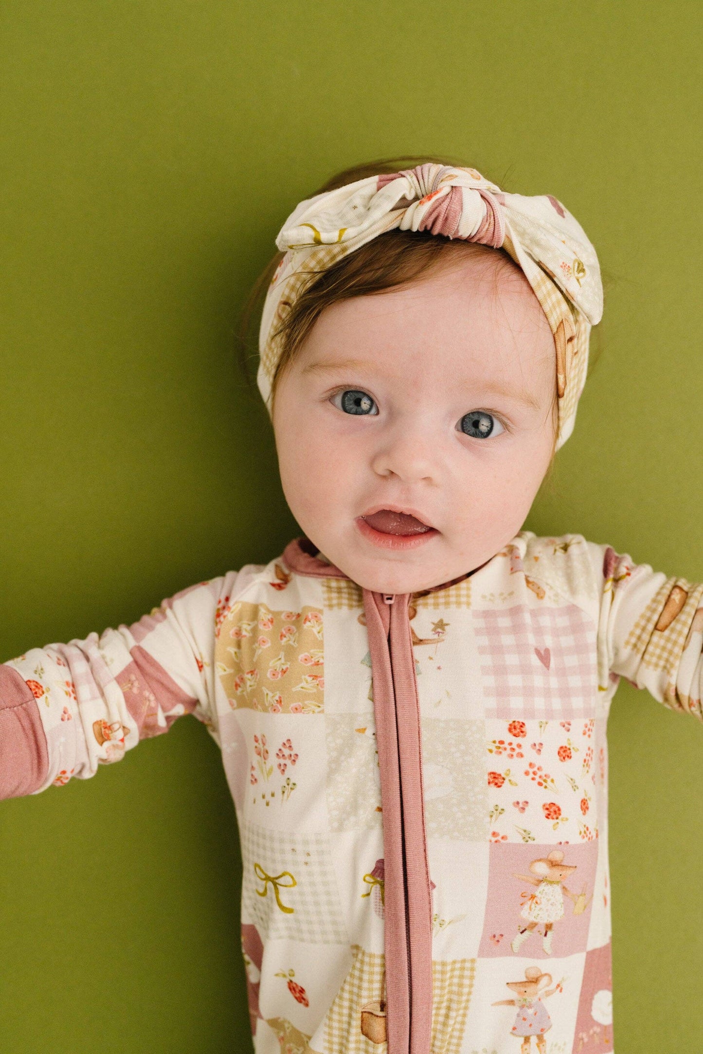 Little One Shop - Storybook Picnic Bamboo PJ  Sleeper