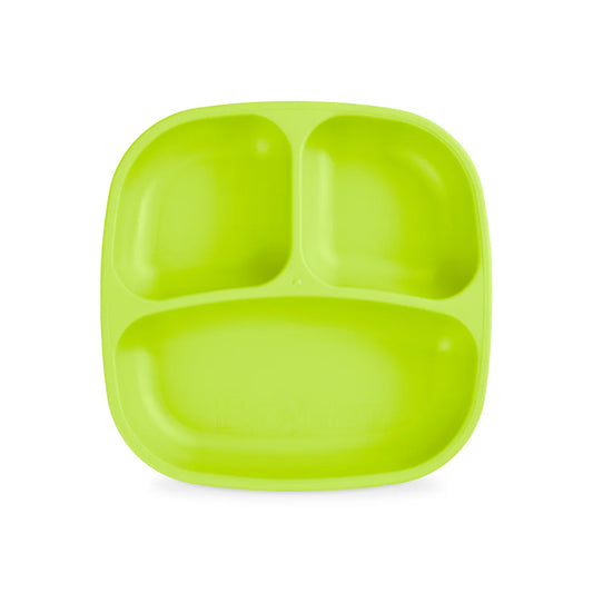 Re-Play - 7'' Divided Plate - Lime Green
