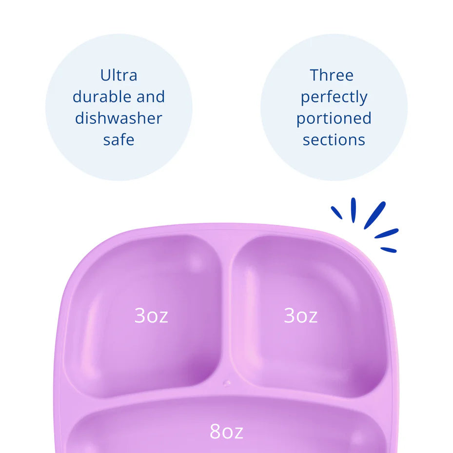 Re-Play - 7'' Divided Plate - Purple