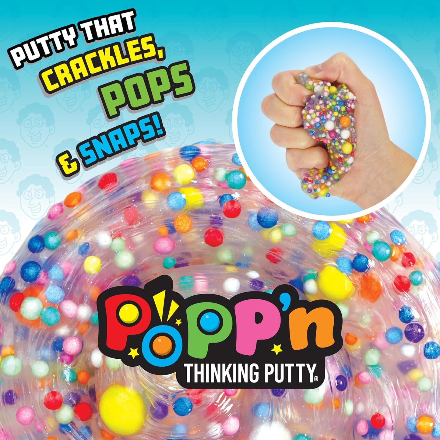 Crazy Aaron's - Poke'n Dots - Full Size 4" Thinking Putty Tin