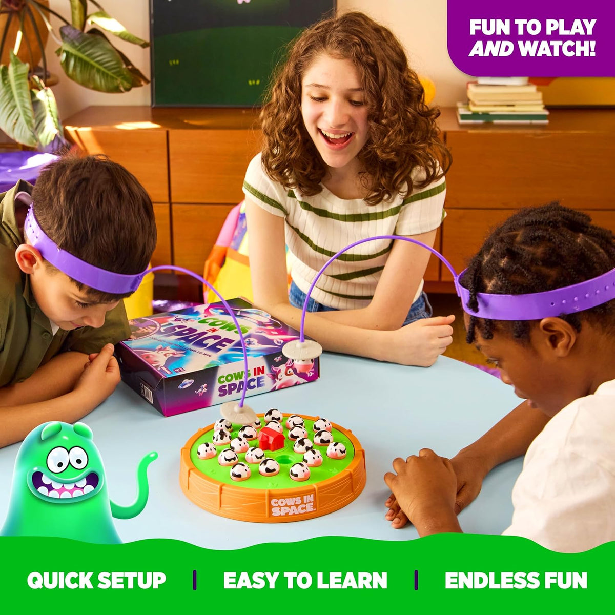 What Do you Meme? - Cows in Space by What Do You Meme?: Educational Electronic Board Game, Animals & Fine Motor Skills, 2 Players