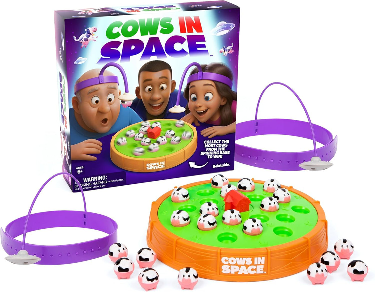 What Do you Meme? - Cows in Space by What Do You Meme?: Educational Electronic Board Game, Animals & Fine Motor Skills, 2 Players
