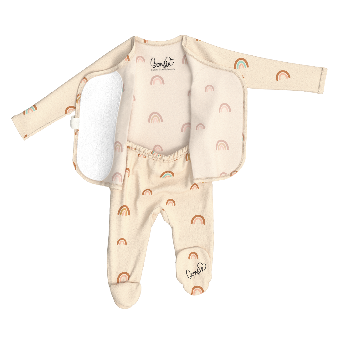 Bonsie Skin to Skin Babywear - Footie - Little Wishes