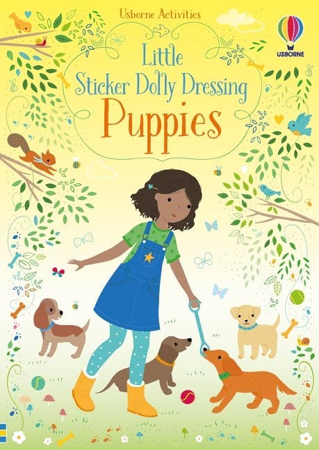 HarperCollins - Little Sticker Dolly Dressing Puppies : Usborne