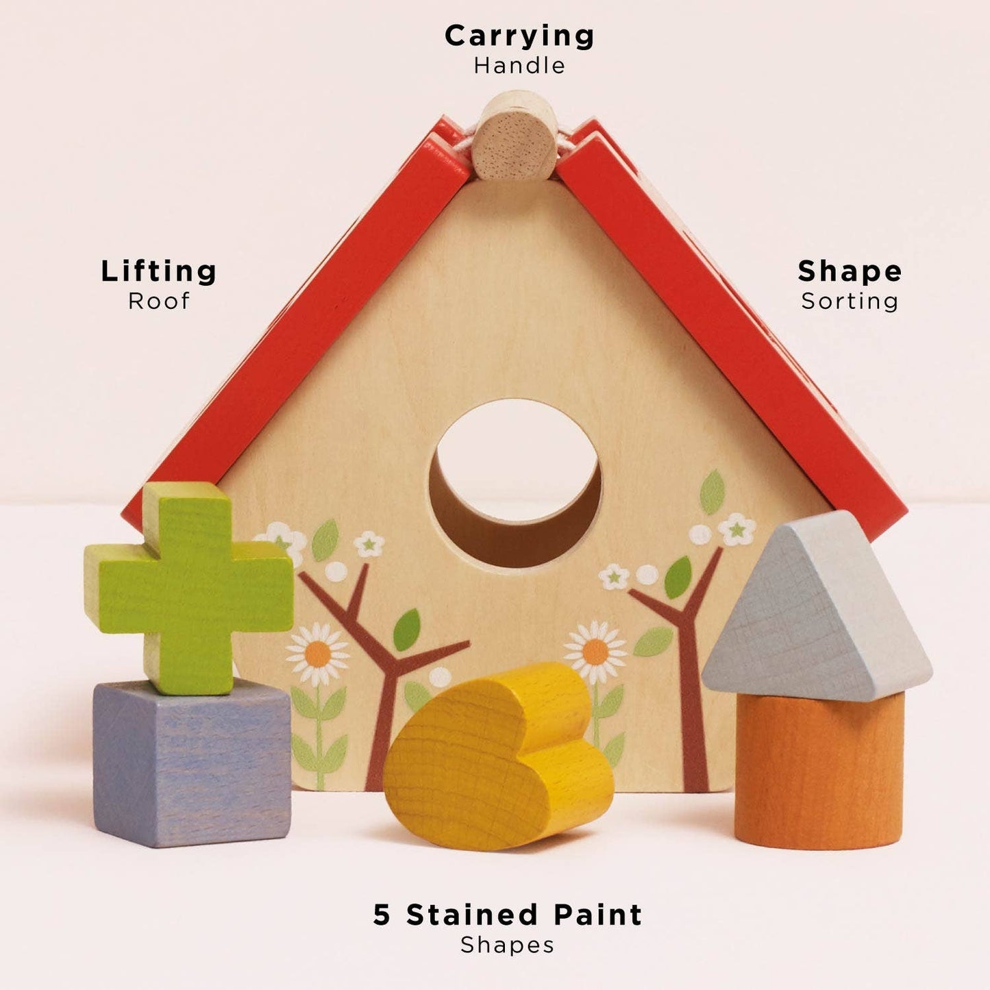 Le Toy Van, Inc. - Woodland Bird House Shape Sorter