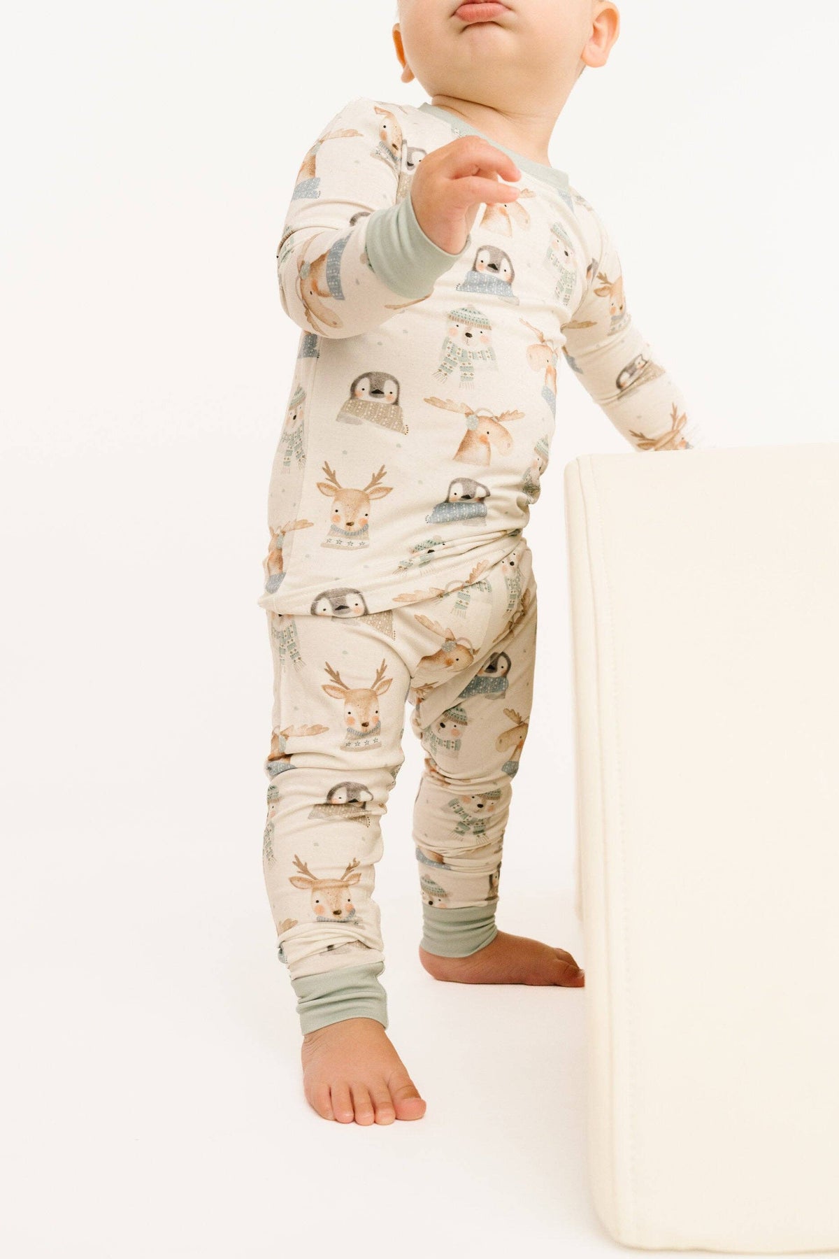 Little One Shop - Frosty Friends Bamboo PJ Set