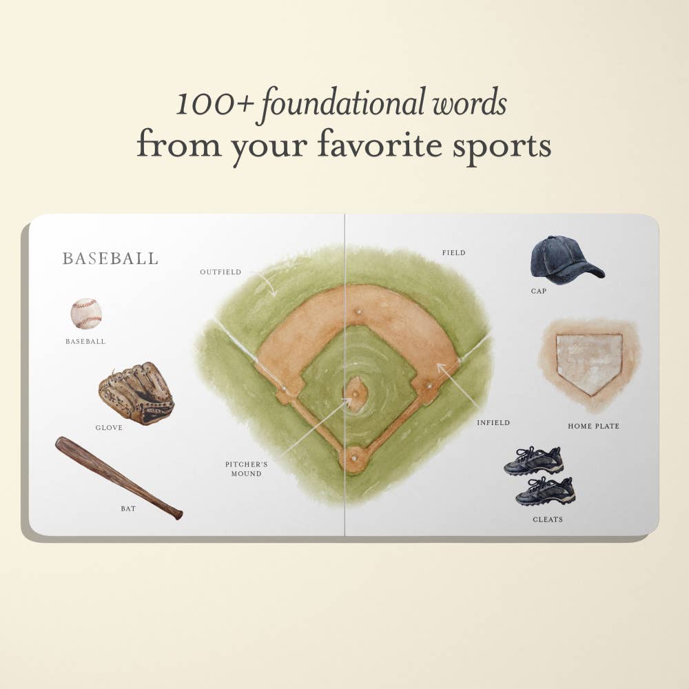 Penguin Random House LLC - Our Big Book Of Sports First Words - Book