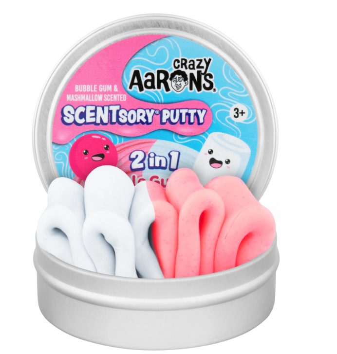 Crazy Aaron's - SCENTsory Bubblegum/Marshmallow Duo Putty Tin