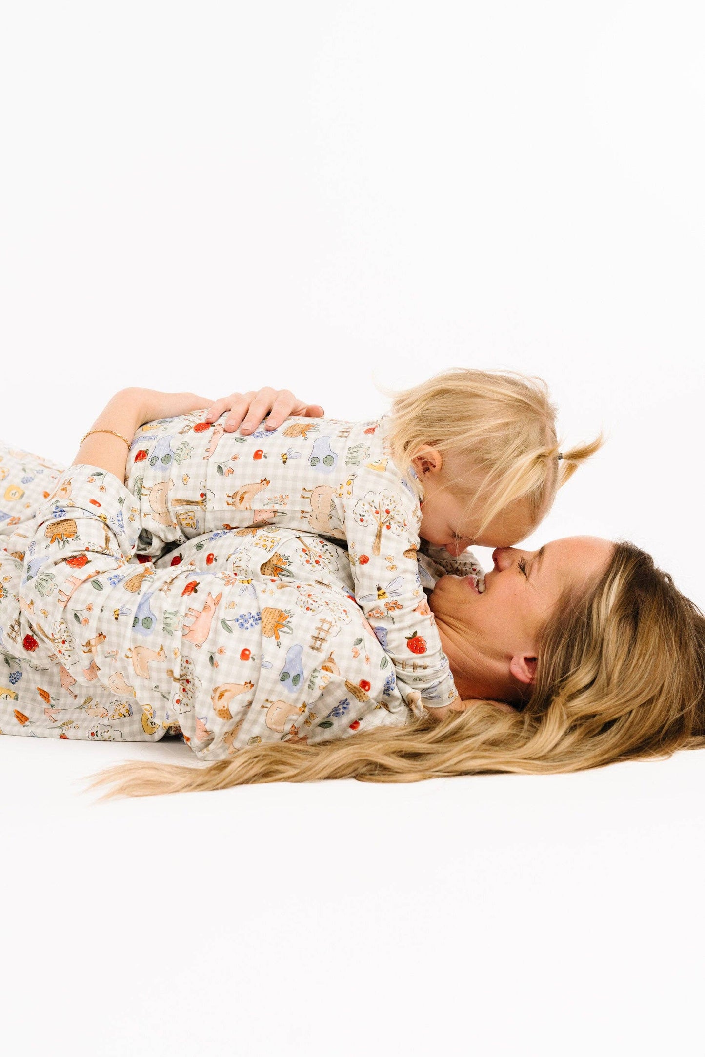 Little One Shop - Farm Days Bamboo PJ Button Up Set