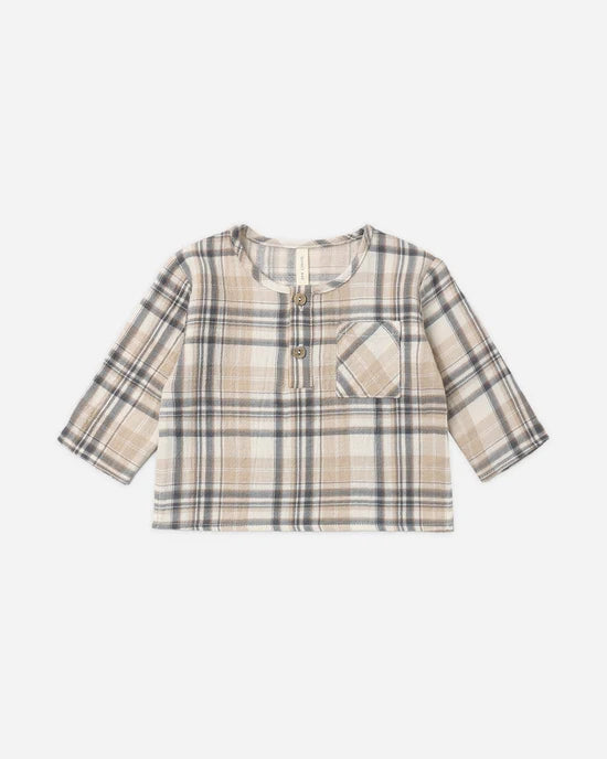 Quincy Mae - Rory Shirt || Fall Plaid