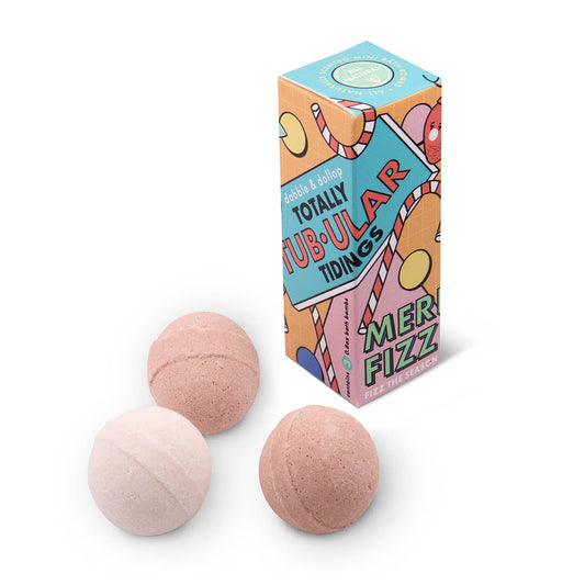 Dabble & Dollop - Totally Tub-ular Bath Bomb Stocking Stuffer