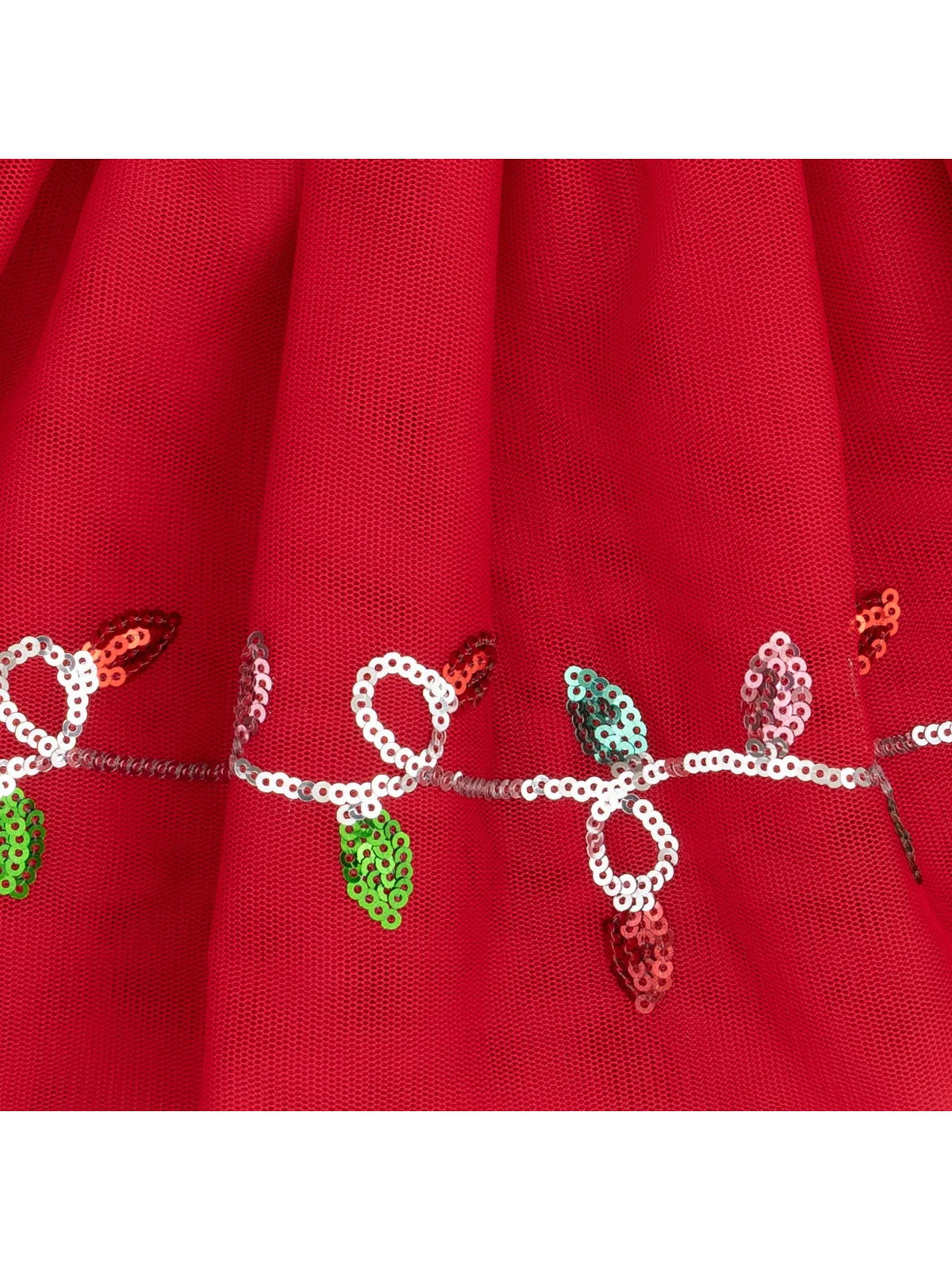 Angel Dear - Christmas Lights Merry Tutu Skirt with Bike Shorts