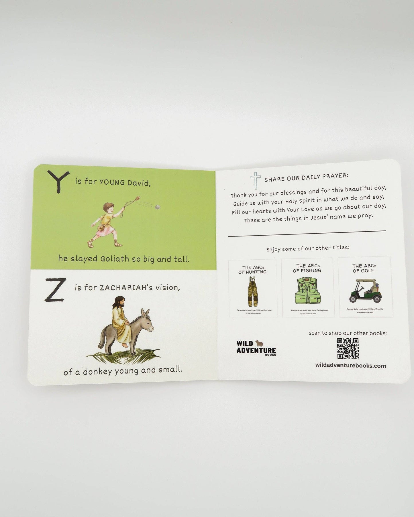Wild Adventure Books - ABC's of the Bible Book