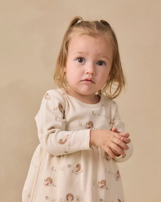 Quincy Mae - Long Sleeve Baby Dress || Turkey