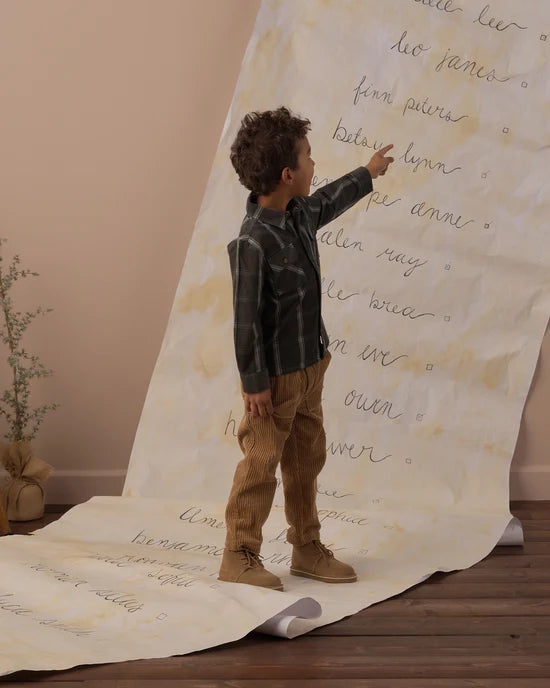 Rylee + Cru - Pocketed Flannel Shirt || Holiday Plaid
