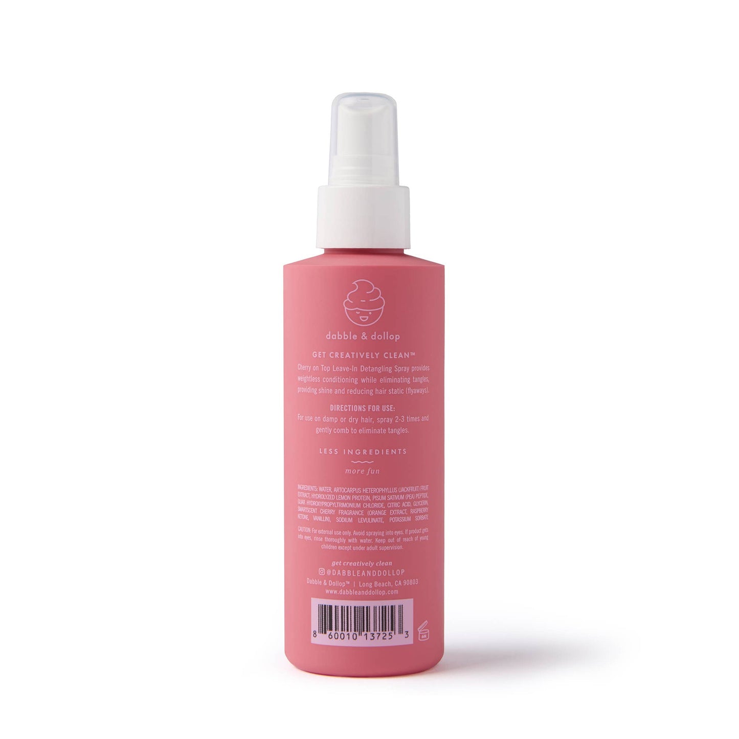 Dabble & Dollop® - Cherry on Top® Hair Detangling & Conditioning Spray