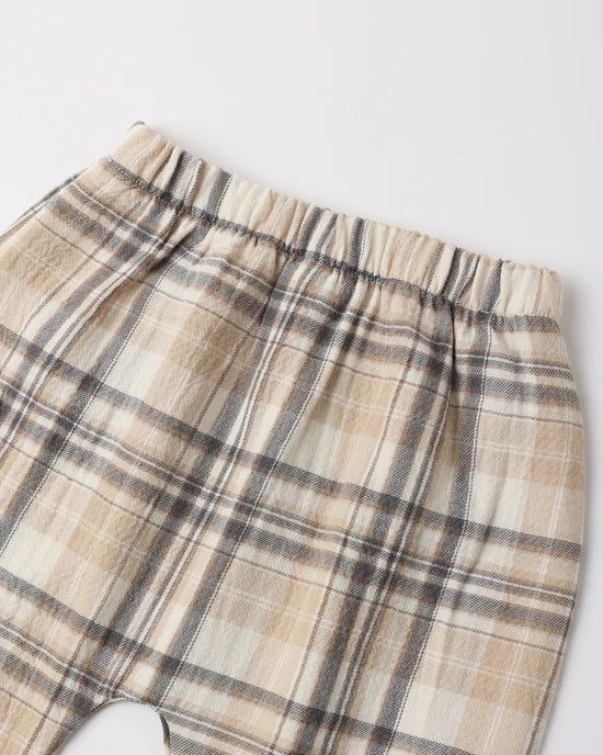 Quincy Mae - Woven Pant || Fall Plaid