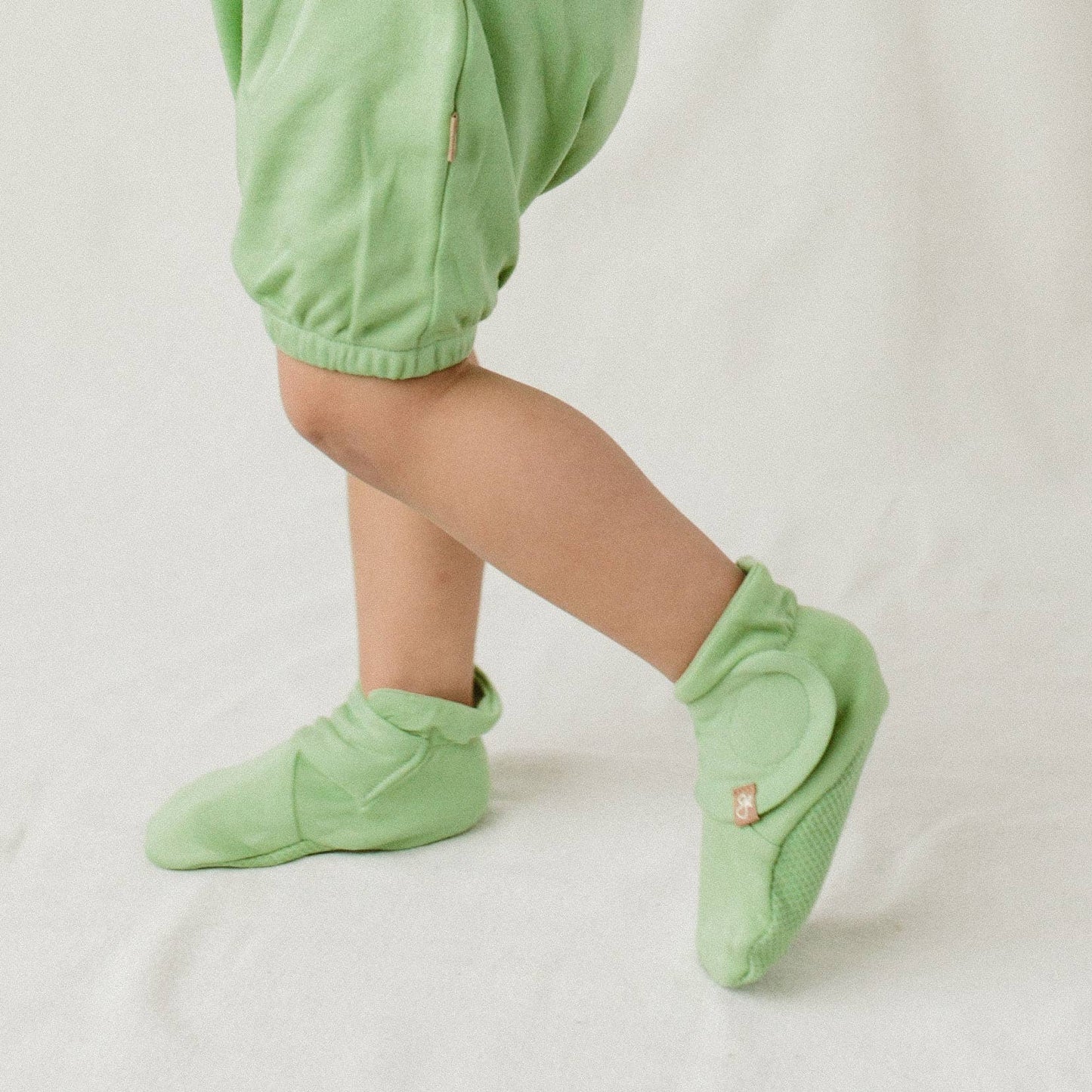 goumikids - Stay On 2-Pack Baby Boots - Matcha + Cabana Green