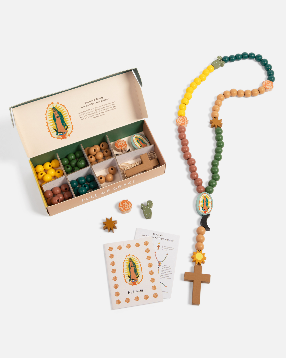 Be A Heart - Our Lady of Guadalupe DIY Rosary Kit