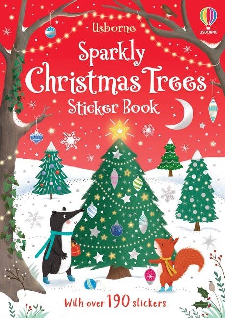 HarperCollins - Sparkly Christmas Trees : Usborne Book