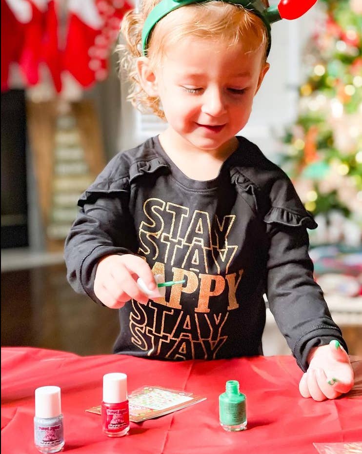 Piggy Paint - Christmas Cutie Nail Art Non-Toxic Kids Nail Polish